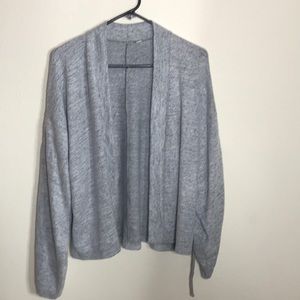 Grey oversized cardigan/sweater